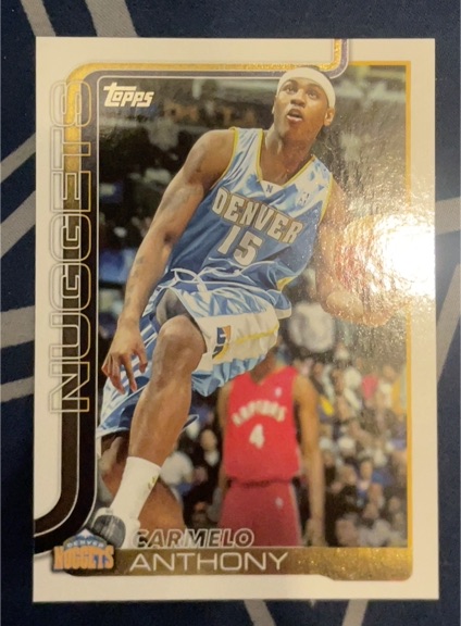 2025-26 Topps #256 Carmelo Anthony — front