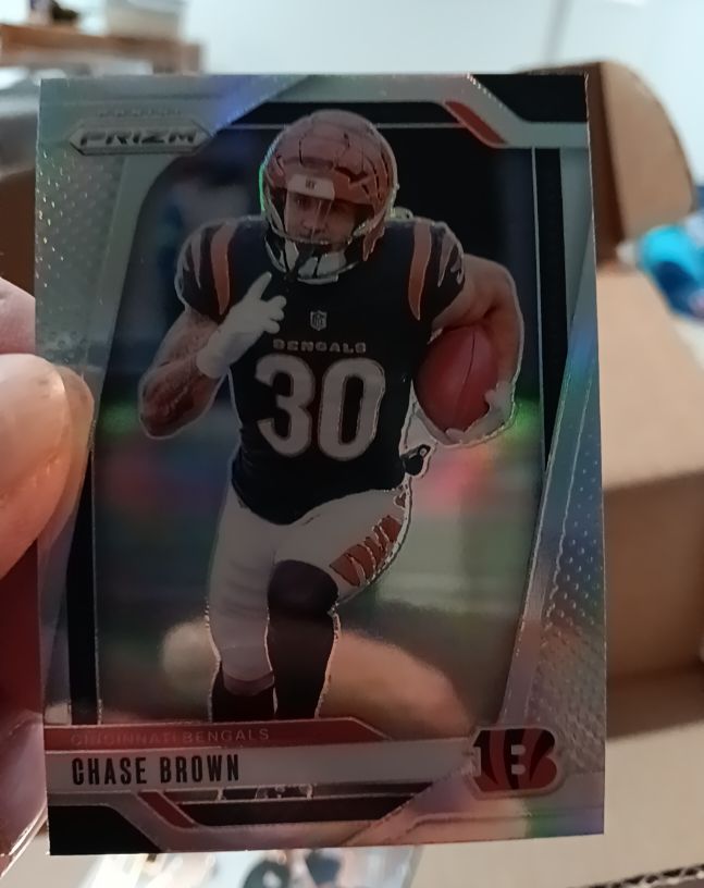 2024 Panini Prizm #60 Chase Brown — front