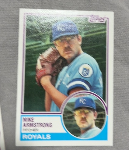 1983 Topps #219 Mike Armstrong — front