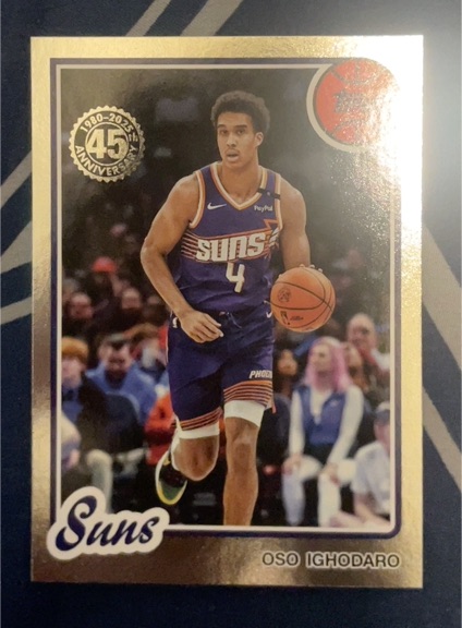 2025-26 Topps Basketball 45th Anniversary #80BK-14 Oso Ighodaro — front