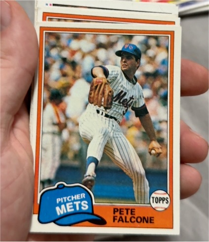 1981 Topps #117 Pete Falcone — front