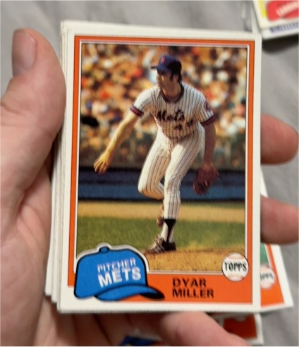 1981 Topps #472 Dyar Miller — front