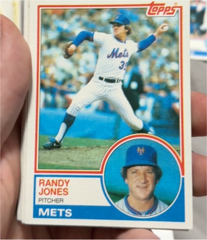 1983 Topps #29 Randy Jones — front