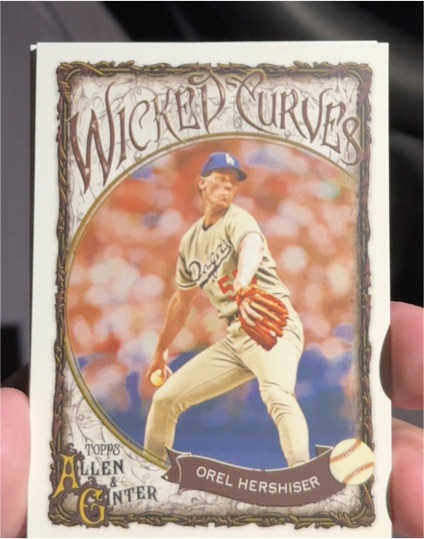 2025 Topps Allen & Ginter #WC-26 Orel Hershiser Wicked Curves — front
