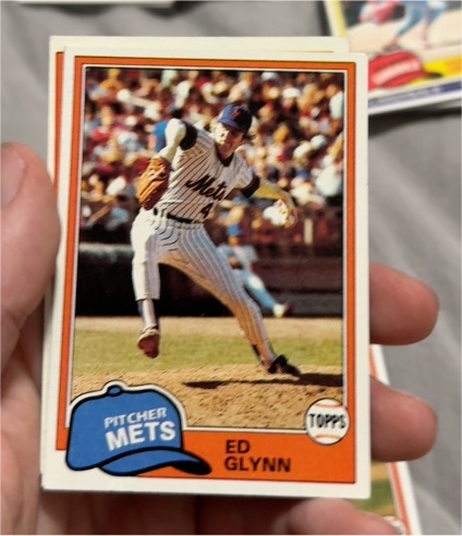 1981 Topps #93 Ed Glynn — front