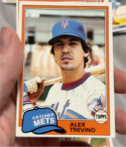 1981 Topps #23 Alex Trevino — front