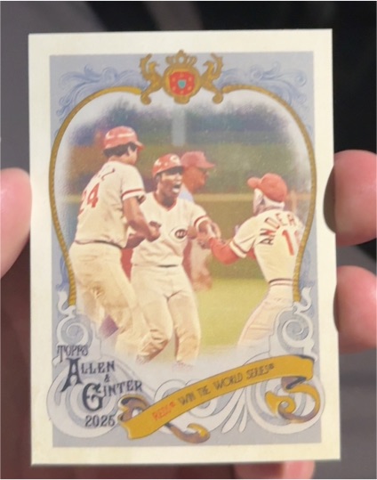 2025 Topps Allen & Ginter Sweet Victory #SV-35 Bruce Sutter — front