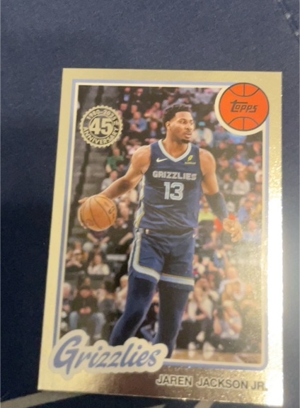 2025-26 Topps Basketball 45th Anniversary #80BK-41 Jaren Jackson Jr. — front
