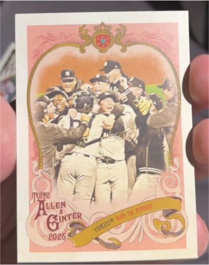 2025 Topps Allen & Ginter #SV-2 Giancarlo Stanton Sweet Victory — front