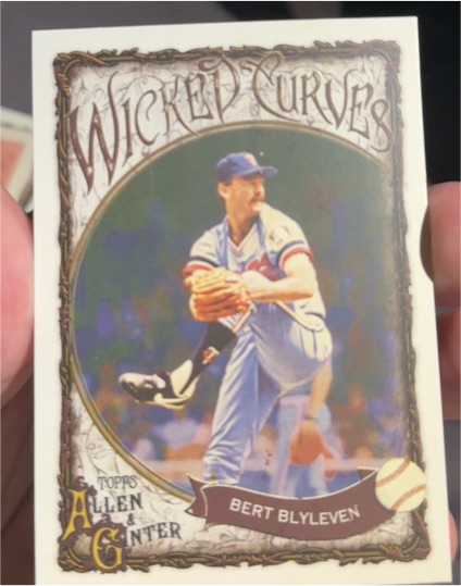 2025 Topps Allen & Ginter #WC-2 Bert Blyleven Wicked Curves — front