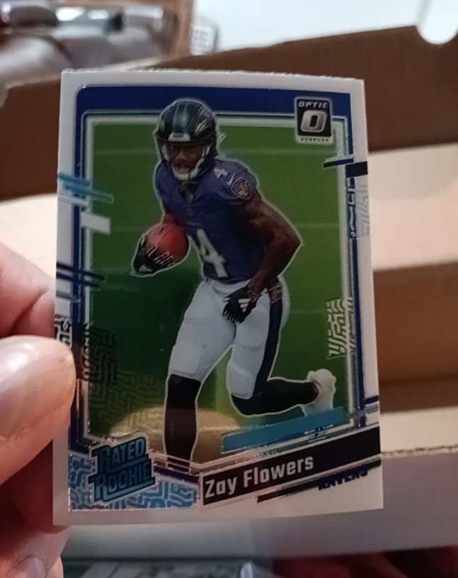 2023 Panini Donruss Optic #210 Zay Flowers — front