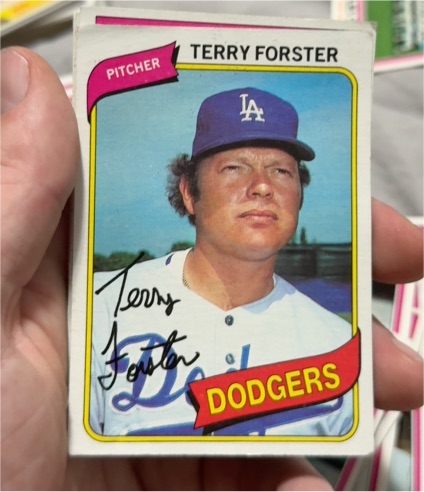 1980 Topps #605 Terry Forster — front