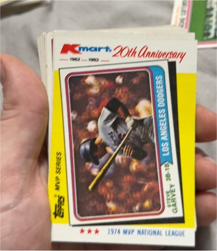 1982 Topps Kmart #26 Steve Garvey — front