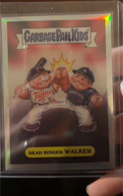 2025 Bowman Chrome Garbage Pail Kids #BGP-26 Dead Ringer Walker — front