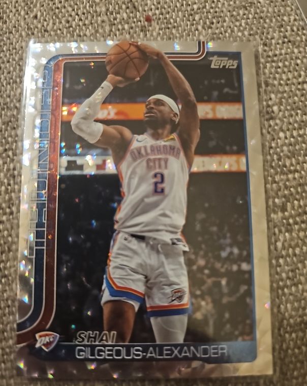 2025-26 Topps #115 Shai Gilgeous-Alexander — front