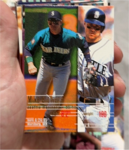 1995 Fleer #261 Mike Blowers — front