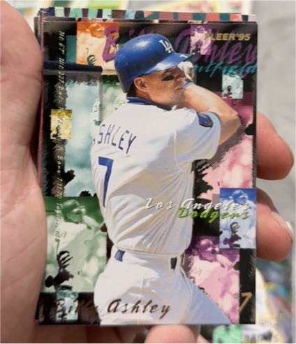 1995 Fleer #532 Billy Ashley — front