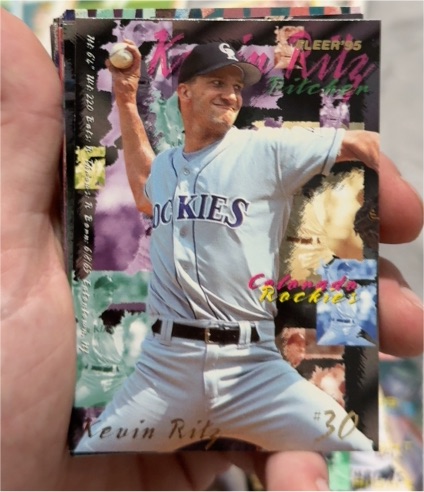 1995 Fleer #530 Dante Bichette — front
