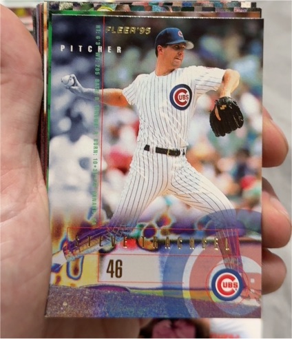 1995 Fleer #46 Steve Trachsel — front
