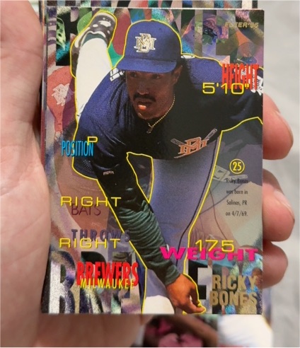 1995 Fleer #174 Ricky Bones — front