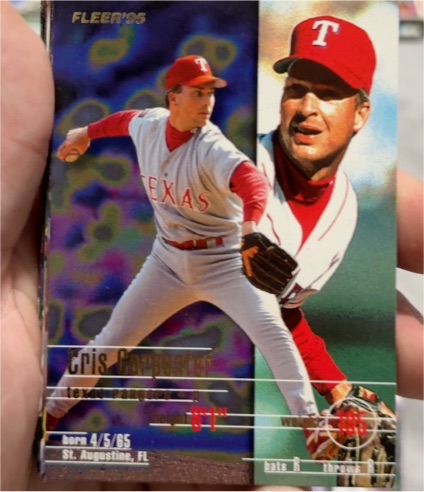 1995 Fleer #282 Cris Carpenter — front