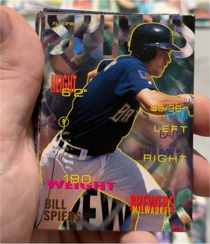 1995 Fleer #190 Bill Spiers — front