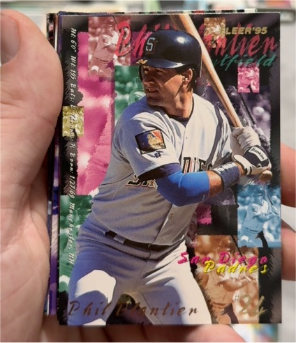 1995 Fleer #566 Phil Plantier — front