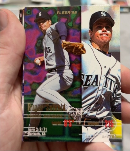 1995 Fleer #276 Roger Salkeld — front