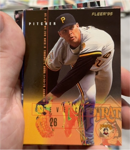 1995 Fleer #475 Steve Cooke — front