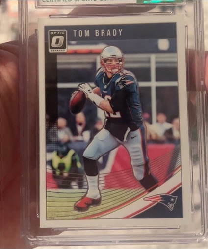 2018 Donruss Optic #65 Tom Brady — front