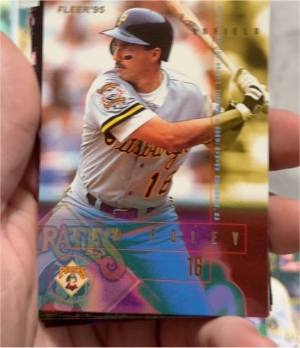 1995 Fleer #478 Tom Foley — front