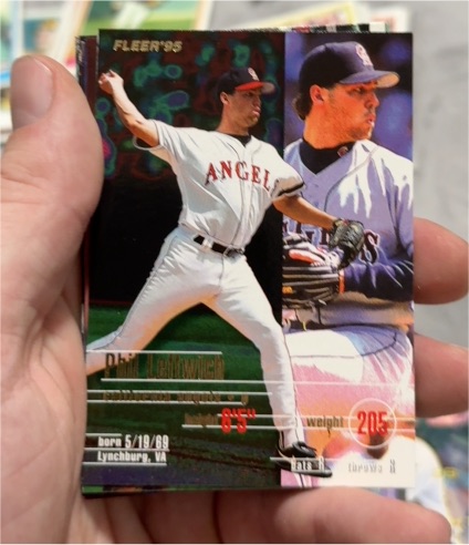 1995 Fleer #229 Phil Leftwich — front