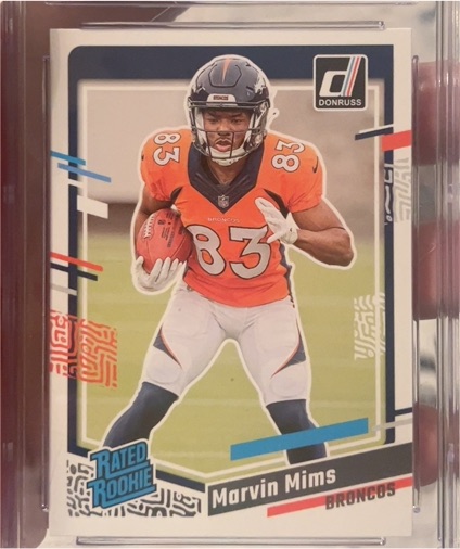 2023 Donruss #327 Marvin Mims — front