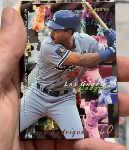 1995 Fleer #548 Henry Rodriguez — front
