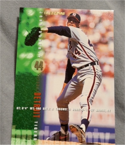 1995 Fleer #48 John Doherty — front