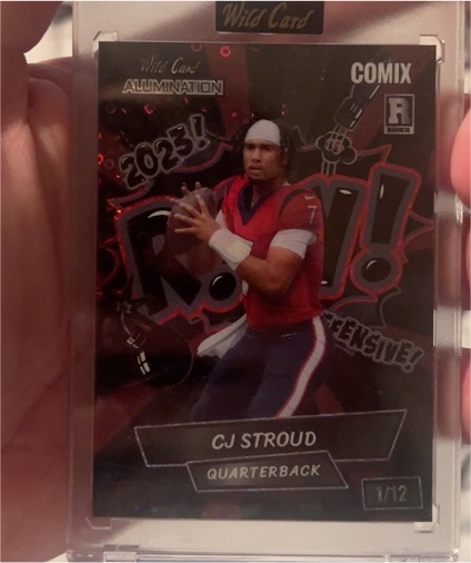 2023 Wild Card Alumination Comix #CS3 CJ Stroud — front