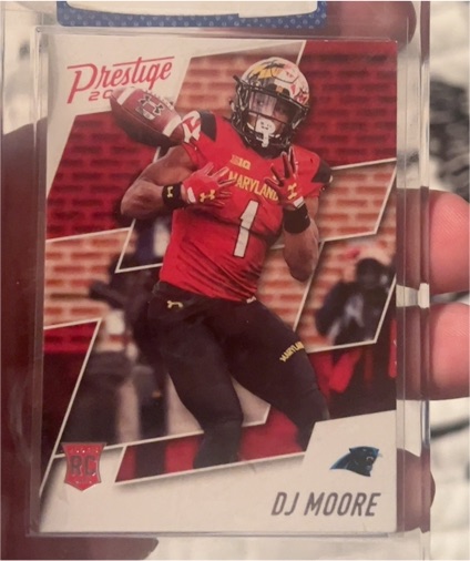 2018 Panini Prestige #244 DJ Moore — front