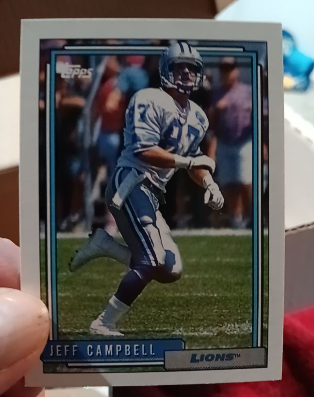 1992 Topps #139 Jeff Campbell — front