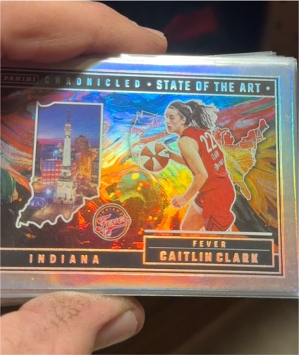 2025 Panini Chronicled State Of The Art #84 Caitlin Clark — front
