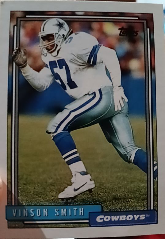1992 Topps #323 Vinson Smith — front