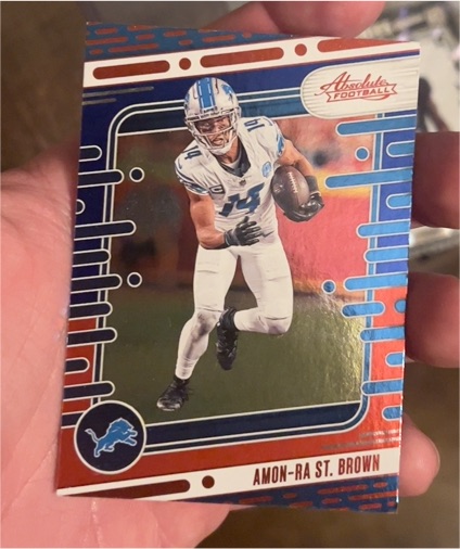 2024 Panini Absolute #33 Amon-Ra St. Brown — front