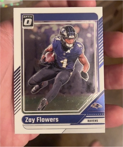 2024 Panini Donruss Optic #15 Zay Flowers — front