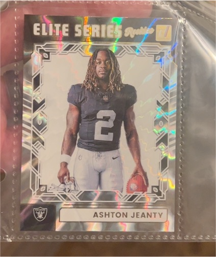 2025 Donruss Elite Series Rookies #ESR-AJY Ashton Jeanty — front