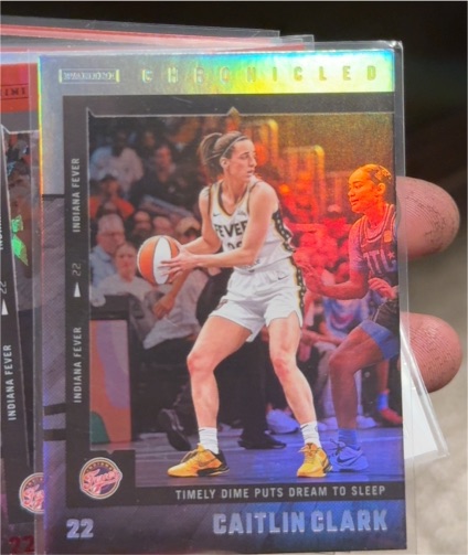 2025 Panini Chronicled #31 Caitlin Clark — front