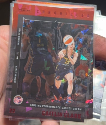 2025 Panini Chronicled #38 Caitlin Clark — front