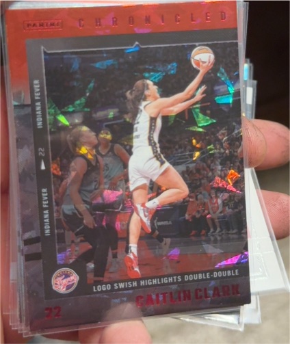 2025 Panini Chronicled #26 Caitlin Clark — front