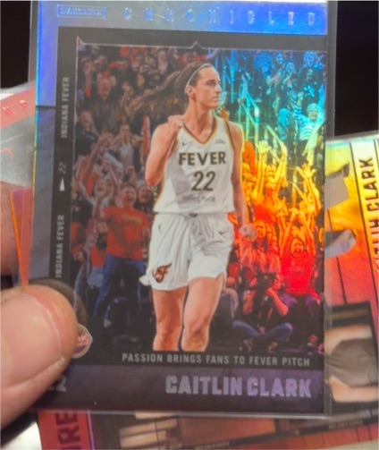 2025 Panini Chronicled #50 Caitlin Clark — front