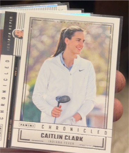2025 Panini Chronicled Snapshots #100 Caitlin Clark — front