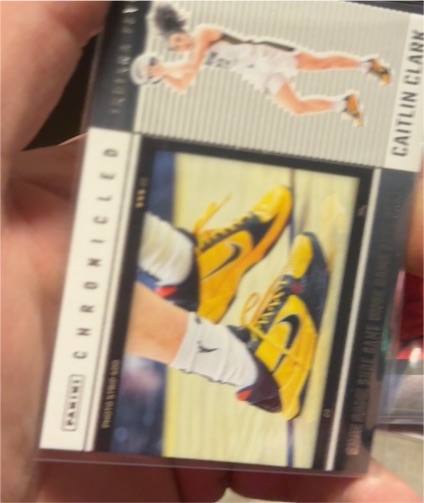 2025 Panini Caitlin Clark Chronicled Shoe Game #75 — front