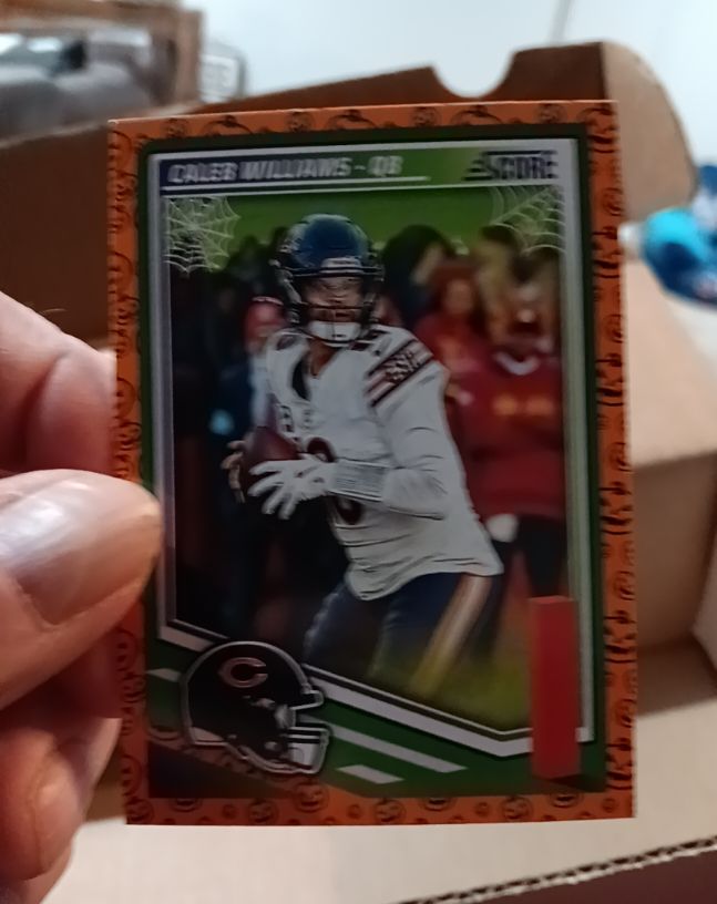 2025 Panini Score #107 Caleb Williams — front